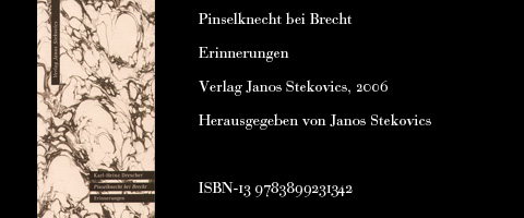 Pinselknecht bei Brecht
