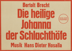 Die heilige Johanna der Schlachthöfe